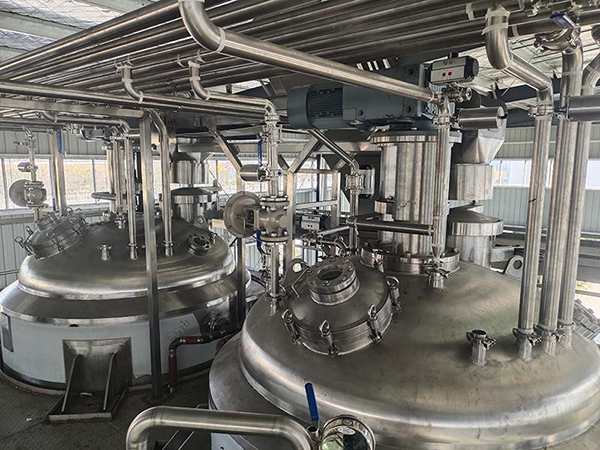 300-500桶/时桶装液态肥加工设备 发酵型水溶肥生产线价格