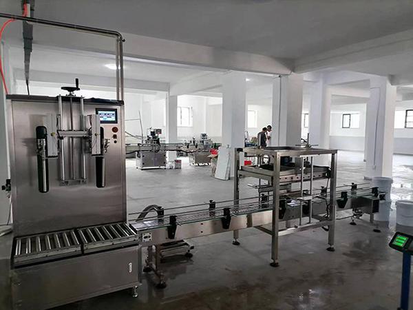 100-1000ml液体肥称重式灌装机 PLC控制液态肥整套加工设备