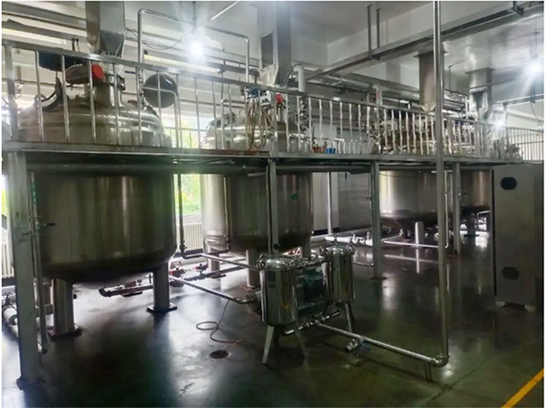 PLC控制液体肥水溶肥自动生产线 1-50kg大量元素液态肥加工设备